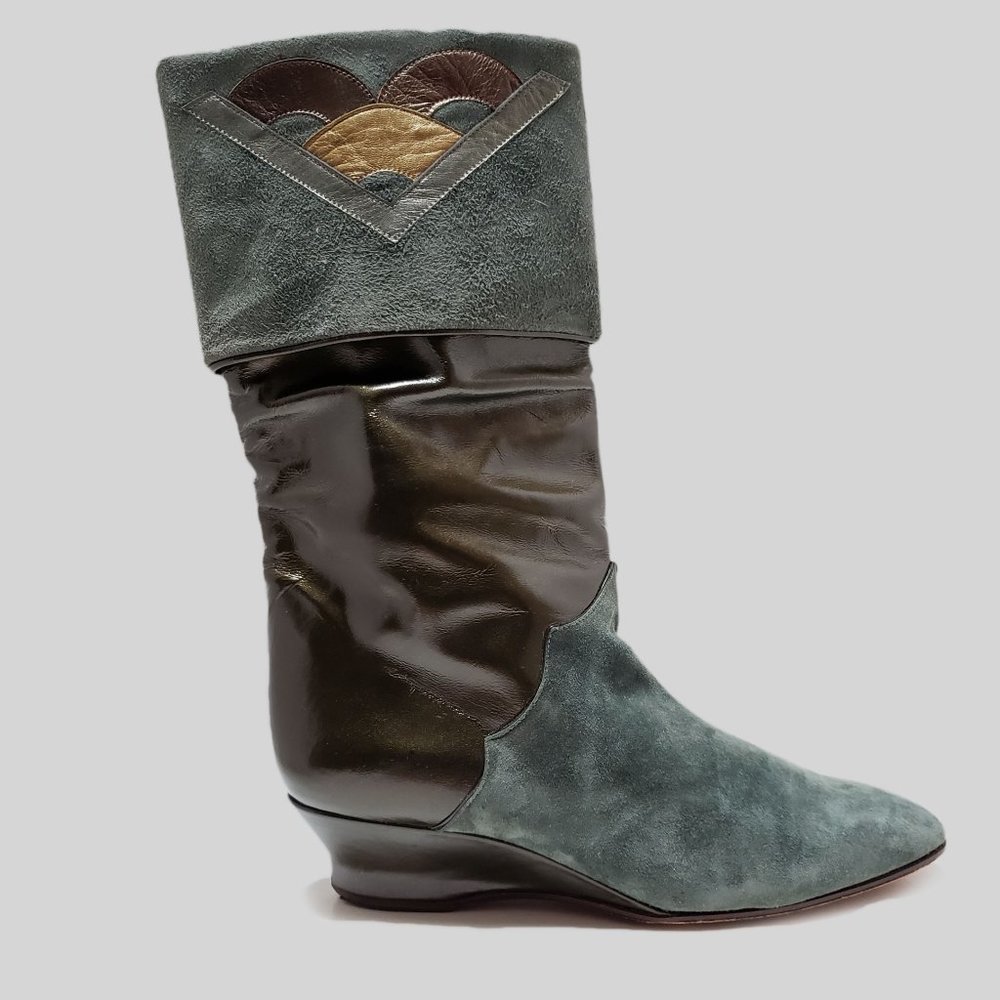 Pupi D’Angieri for Yves St. Tropez Mid-Calf Boot